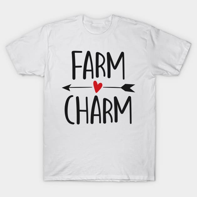 Farm charm T-Shirt by Ombre Dreams